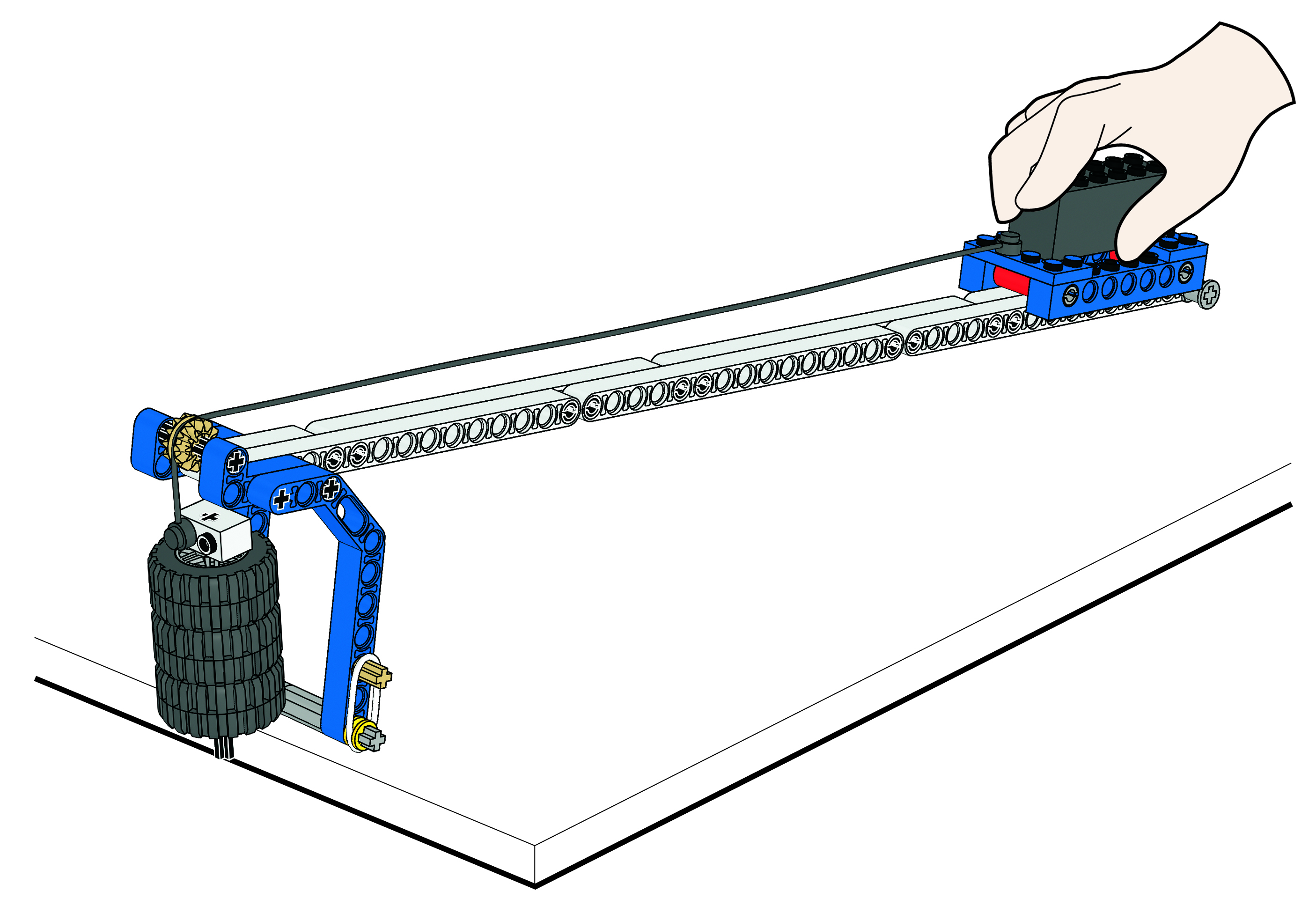 Наклонная плоскость в машине Голдберга